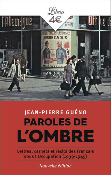 Paroles de l'ombre - Jean-Pierre Guéno