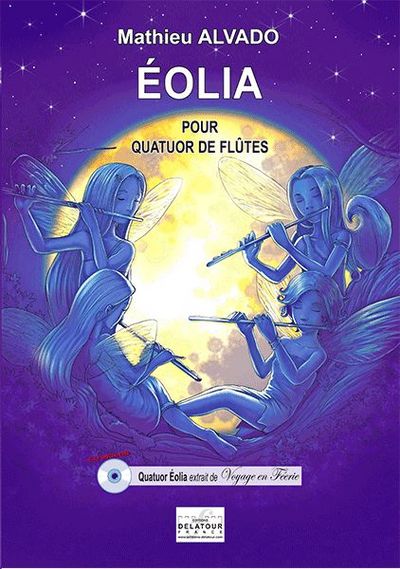 Eolia Pour Quatuor De Flutes