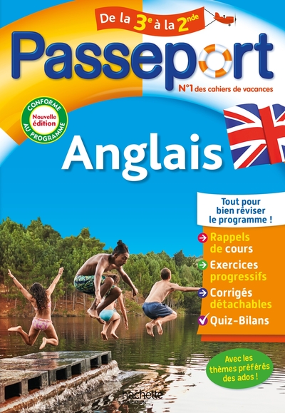 Passeport - Anglais - De La 3e À La 2nde - Cahier De Vacances 2024