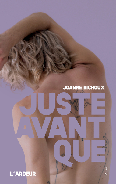 Juste avant que - Joanne Richoux