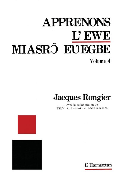 Apprenons l'éwé . Volume 4