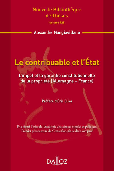 Le contribuable et l'État. Volume 126 - 1re ed.