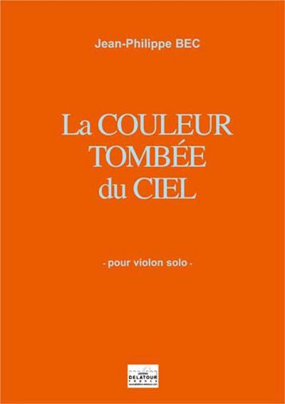 La Couleur Tombee Du Ciel Pour Violon