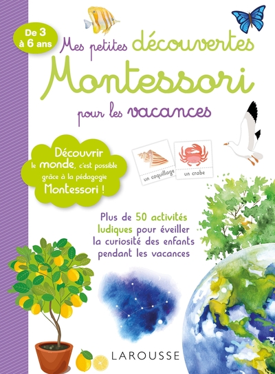 Mes petites découvertes Montessori pour les vacances - Delphine Urvoy