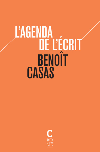 Agenda de l'écrit