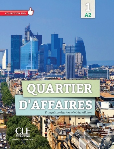 Quartier d'affaires 1 a2 eleve + dvd rom