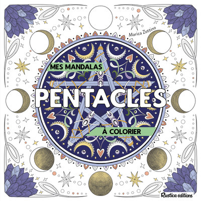 Mandalas À Colorier : Pentacles