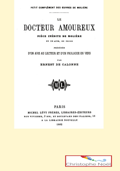 Le docteur amoureux - Christophe Noël