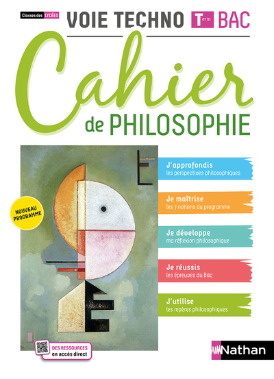 Cahier De Philo - Term Voie Technologique - Elève 2021