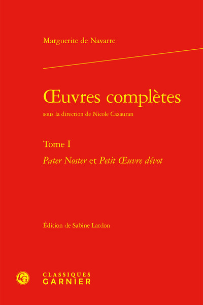 Oeuvres complètes - Volume 1