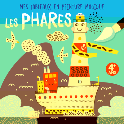 Mes tableaux en peinture magique - Les phares - Atelier Cloro