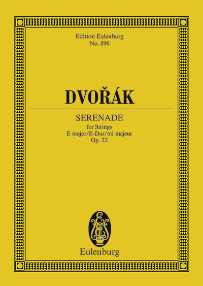 Serenade Mi majeur - Antonín Dvořák