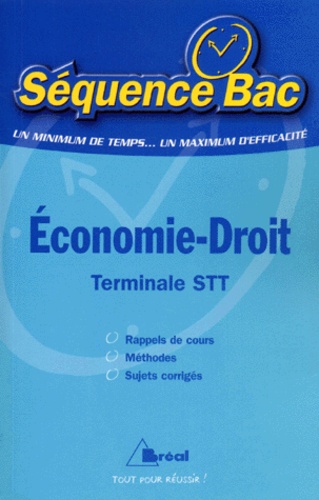 Economie Droit Bac Stt