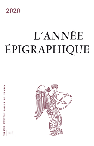 Annee Epigraphique, Vol. 2020