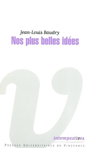 Nos plus belles idées - Jean-Louis Baudry