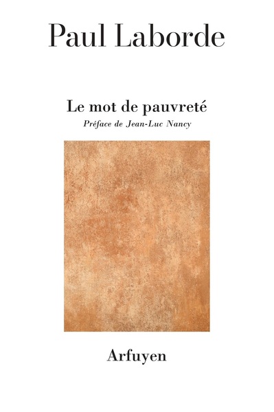 Le Mot De Pauvreté - Paul Laborde