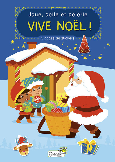 Vive Noël ! Joue, Colle Et Colorie - Collectif