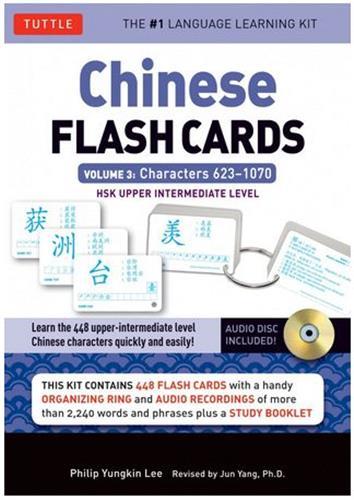 Chinese Flash Cards Kit Volume 3 /anglais/chinois