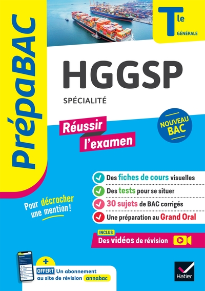 Prépabac Réussir l'examen - HGGSP Tle générale (spécialité) - Bac 2025