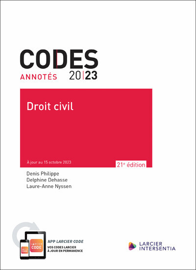 Code annoté - Droit civil 2023 - À jour au 15 octobre 2023