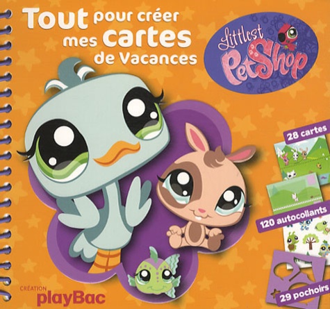 Tout pour créer mes cartes de vacances avec Littlest PetShop - .