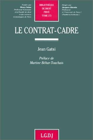 le contrat-cadre