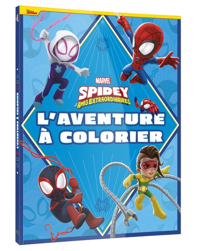 SPIDEY ET SES AMIS EXTRAORDINAIRES - Coloriage Géant - L'aventure à colorier - MARVEL - Xxx