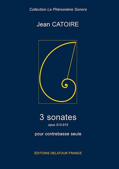 3 Sonates Pour Contrebasse