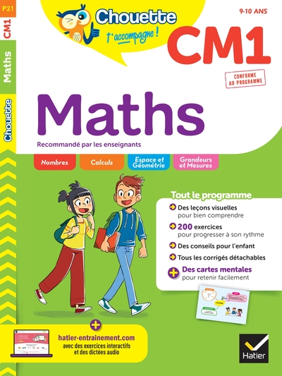 Chouette - Maths Cm1, Cahier D'Entraînement Recommandé Par Les Enseignants - Albert Cohen