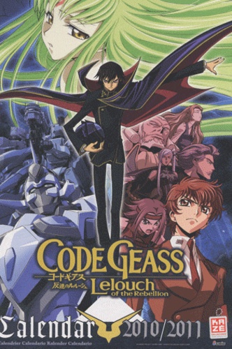 Clamp's code geass / calendrier 2010-2011