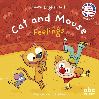 Feelings -CAT AND MOUSE- (Book + CD) - Stéphane Husar & Loïc Méhée