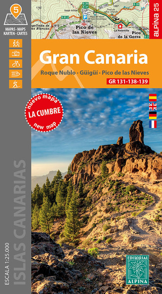 Gran Canaria Gr131-138-139 (5 Cartes)