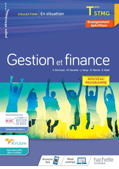 Gestion Et Finance Terminale Stmg / Enseignement Spécifique, Nouveau Programme, Term Stmg, Enseignement Spécifique