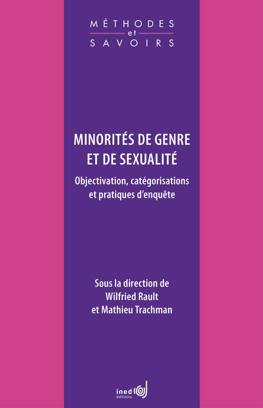 Minorites De Genre Et De Sexualite. Objectivation, Categorisations Et  Pratiques D'Enquete