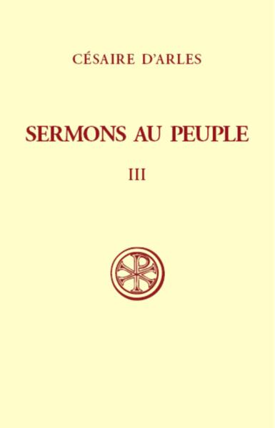 Sermons Au Peuple. Volume 3