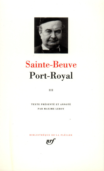 Port-Royal - Volume 3 - Sainte-Beuve