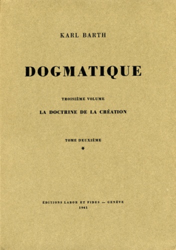 Dogmatique  - Volume 11