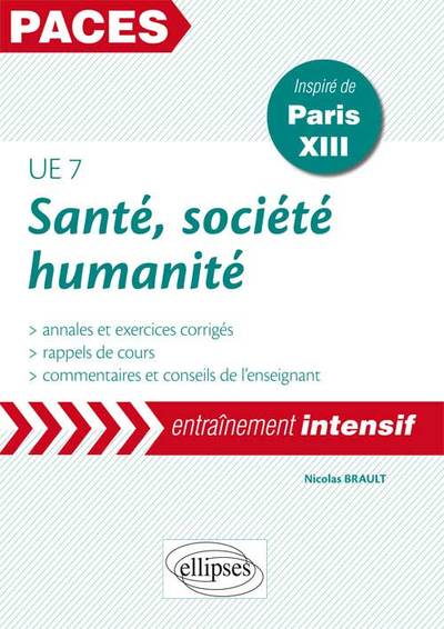 Ue7 - Santé, Société, Humanité