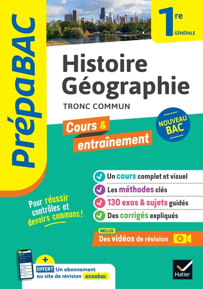 Prépabac - Histoire-Géographie 1re générale