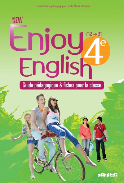 New Enjoy English 4e - Guide pédagogique - version papier + fiches classe - Sophie Plays