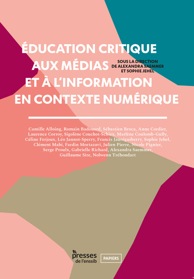 Éducation critique aux médias et à l'information en contexte numérique - Sophie Jehel