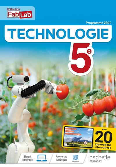 Technologie 5e - Livre élève - Ed. 2024