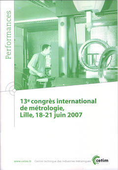 13e Congrès international de métrologie - Lille, 18-21 juin 2007