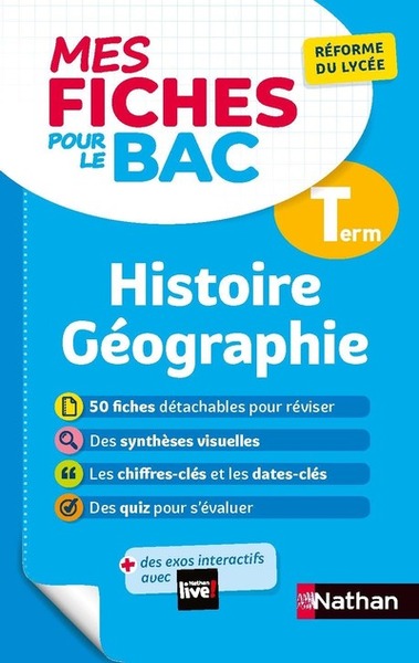 Mes Fiches pour le BAC Histoire Géographie Term - Servane Marzin