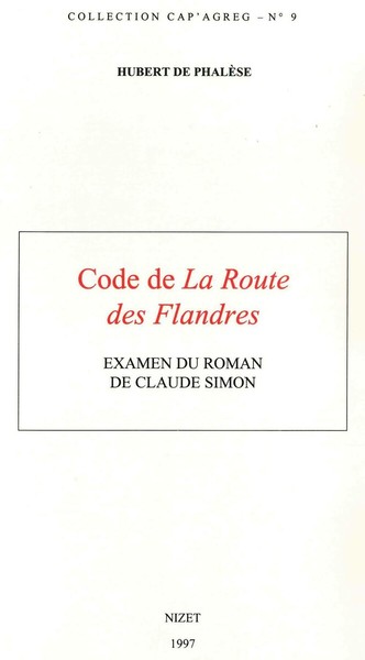 Code de La Route des Flandres - Hubert de Phalèse