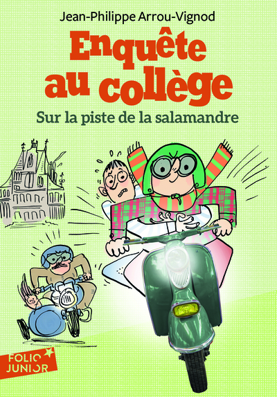 Enquête Au Collège, Sur La Piste De La Salamandre - Jean-Philippe Arrou-Vignod