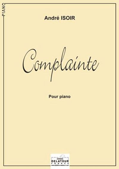 Complainte Pour Piano