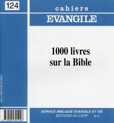 Cahiers Evangile N° 124 Volume 124 - Col cahiers evang.