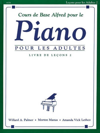 Alfred´s Basic Adult Piano Course Lesson 2 French