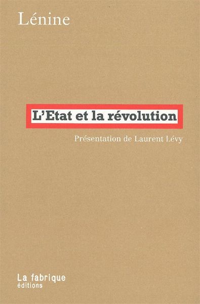 L' État et la révolution - Lenine